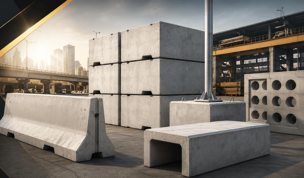 Precast Concrete Products — Bariq Arabia project